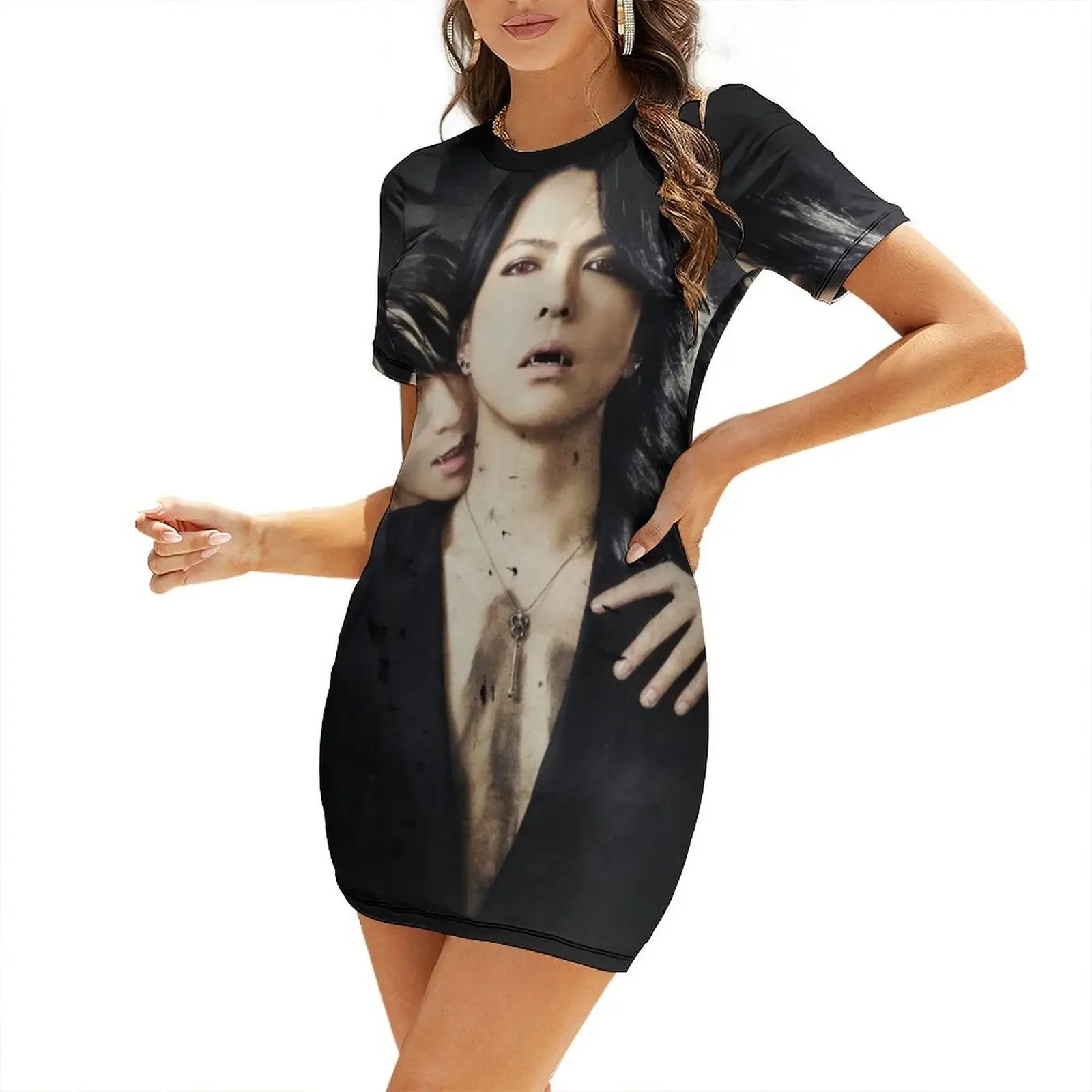 

Vamps Bite Me Short-Sleeved Dress party dresses women Women's dress evening dresses ladies Dress