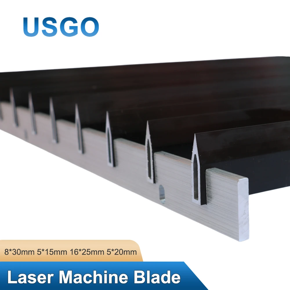USGO Aluminum Slat Working Table Blade Strip for CO2 Laser Engraving Cutting Machine Workbench Acrylic Wood Parts
