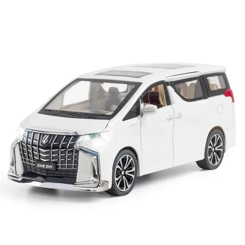 NUOVO 1:24 Alphard Pressofuso Supercar Diecast MPV Modello di Auto In Lega Ragazzi Auto Diecasts Giocattolo Supercar Da Collezione Giocattoli Car sitter