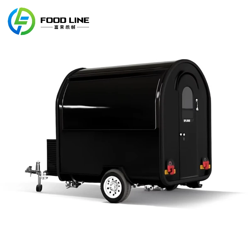 Customized Mobile Food Truck for Street Small Mobile Food Trailer Cart with CE Certificated Catering Trailers Business Ideas