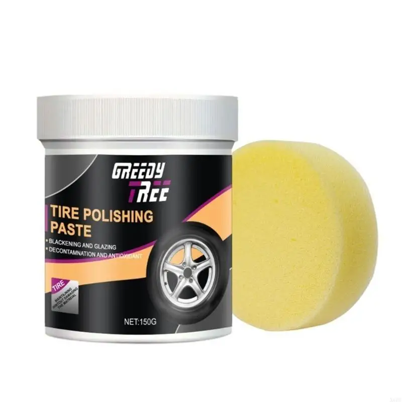 X6HF Autoband Rubber Trim Protector Gel Langdurige glans Waterdicht Stofdicht Toepassing Polish Wax