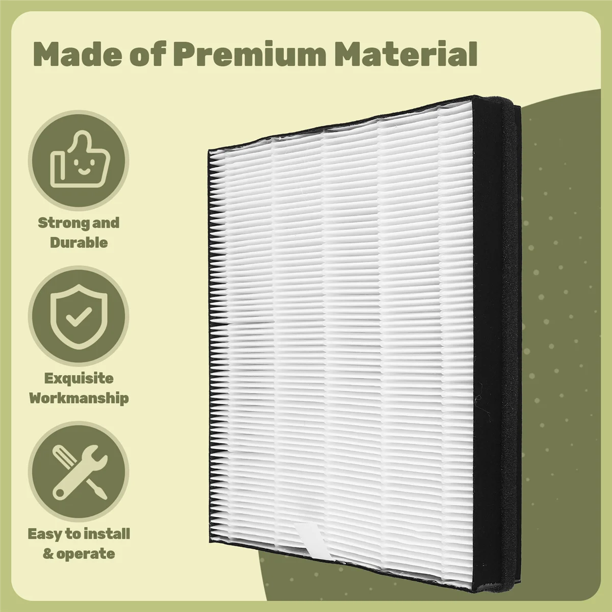 A62K مناسب لتنقية DE5206 DE5205 فلتر Hepa فلتر HEPA FY1119