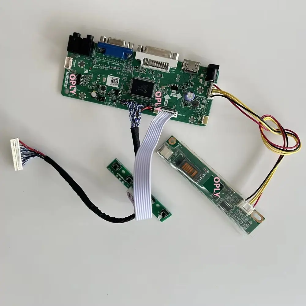 

Плата контроллера HDMI-совместимый DVI VGA M.NT68676 для LP171WE2-TL02 LP171WE2 1680X1050 ЖК-панель Экран монитора DIY 17,1 дюйма