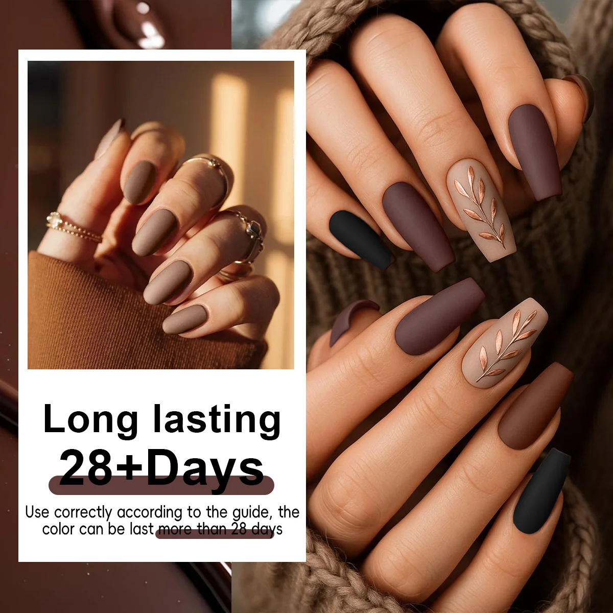 6 مجموعات / عبوات من مجموعات فنية لصالونات الأظافر، مناسبة لفن الأظافر العائلي DIY وكهدية للفتيات في المناسبات الخاصة #4