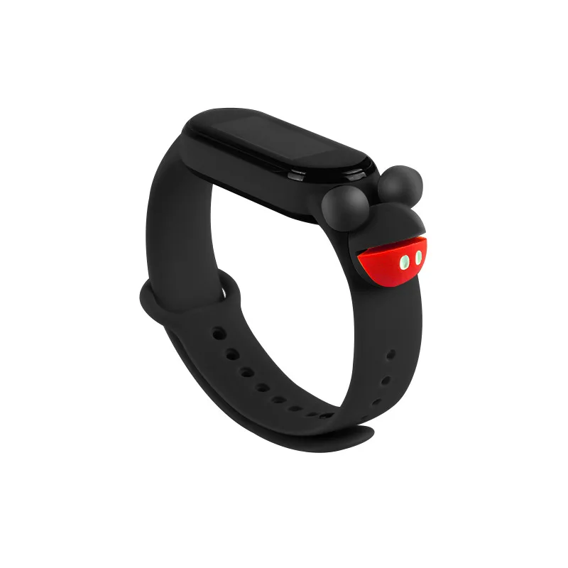 For MI Band 7 Strap Silicone Bracelet Women Sports The Correa Xiaomi Mi Band 7 6 5 4 3 Replaceable Wristband Gift