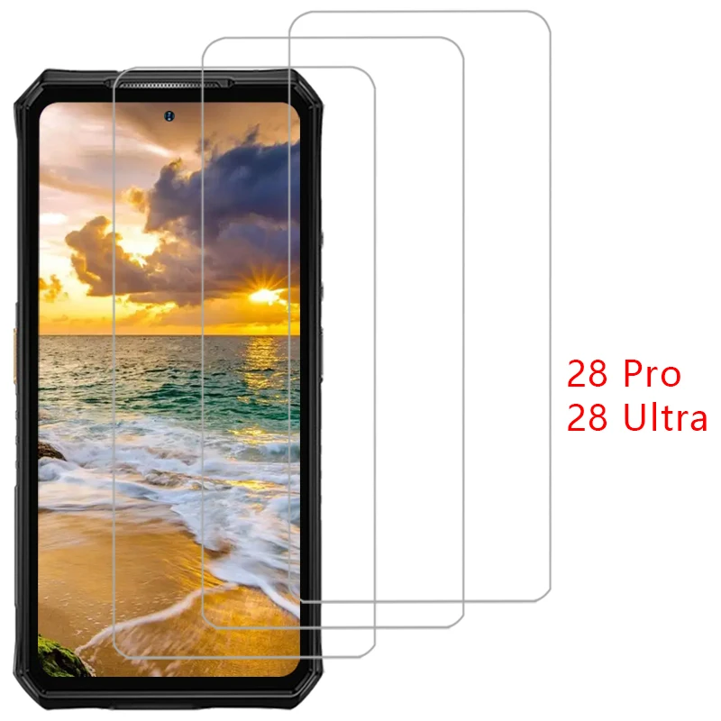 protective tempered glass for ulefone armor 28 ultra pro screen protector on armor28 28ultra 28pro 5g phone film glas 9h