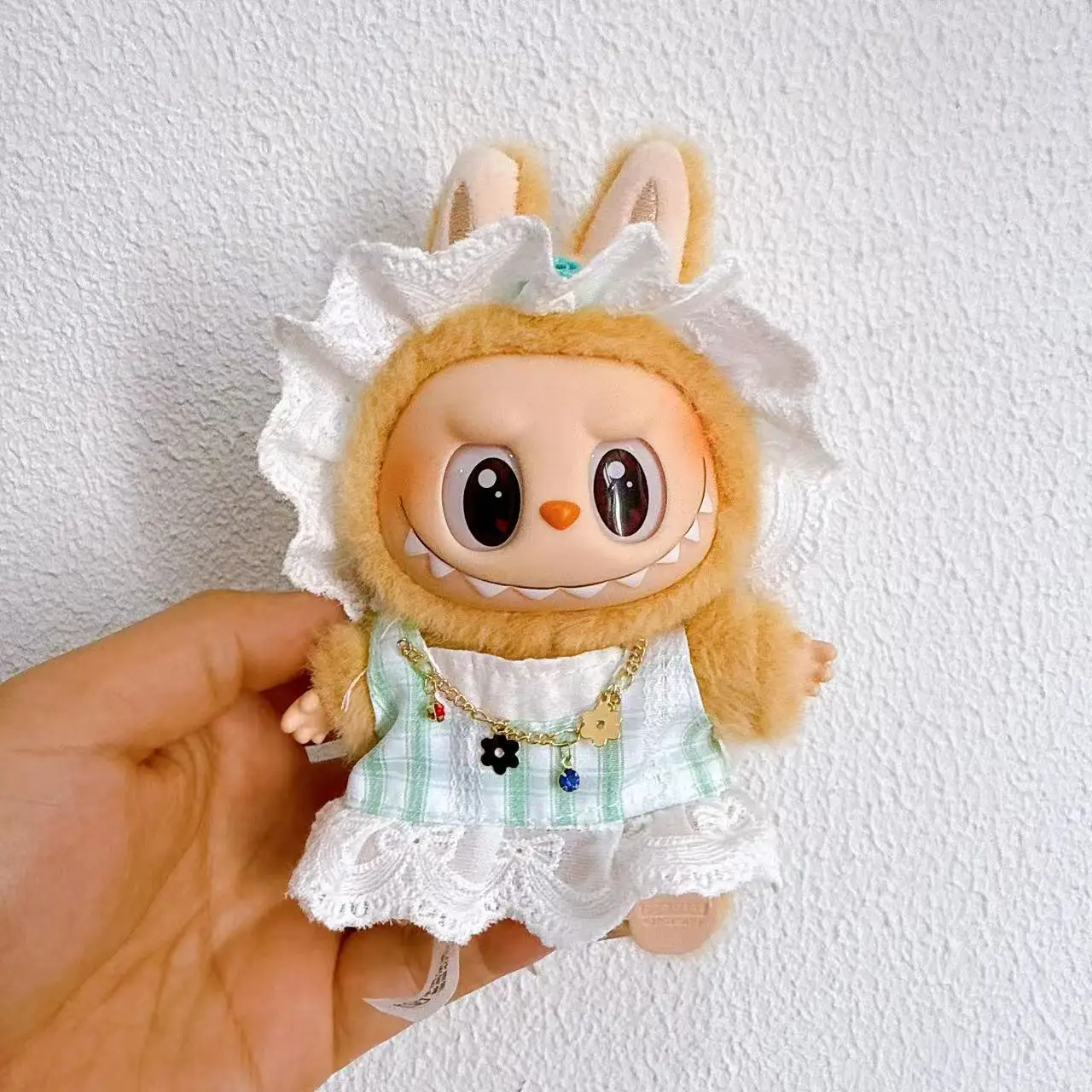 

Labubu Clothes Girls Favorite Factory Wholesale New Labubu Baby Set Doll Clothes Necklace Accessories
