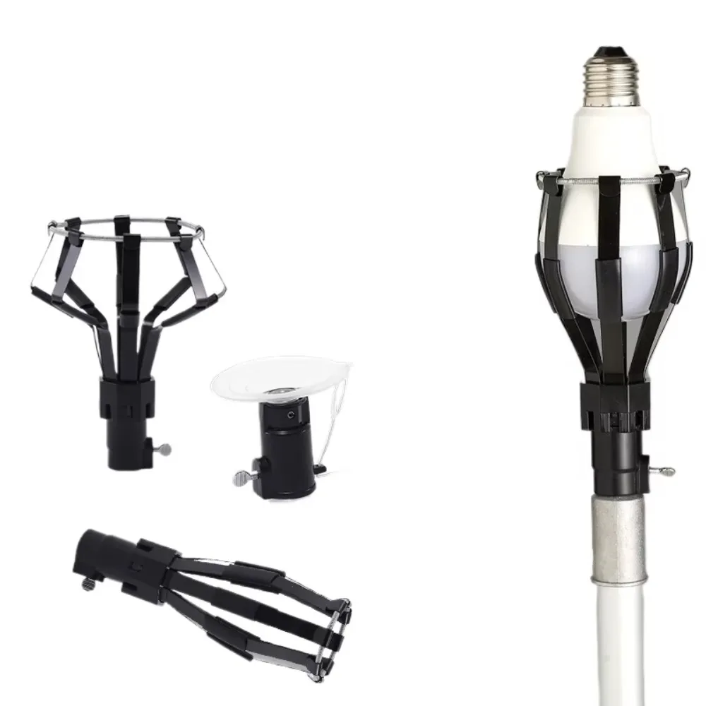 แผ่นกันลื่นสำหรับเปลี่ยนหลอดไฟ ดีไซน์ห่วงสปริงแบบมืออาชีพ ช่วยประหยัดแรง ใช้ได้กับหลอดไฟทุกประเภท