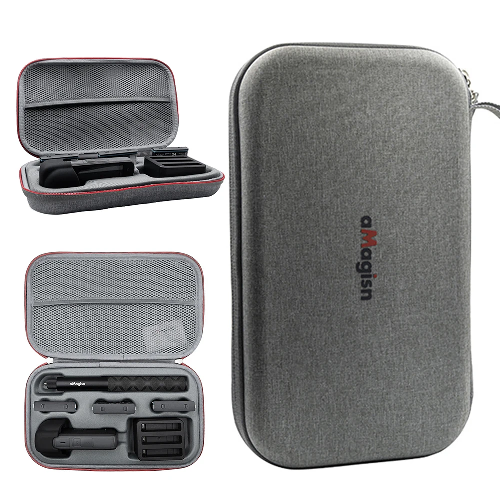 

Protective Carrying Bag Waterproof Carry Case Wear-Resistant EVA Shell Case for Insta360 X4 Action Camera