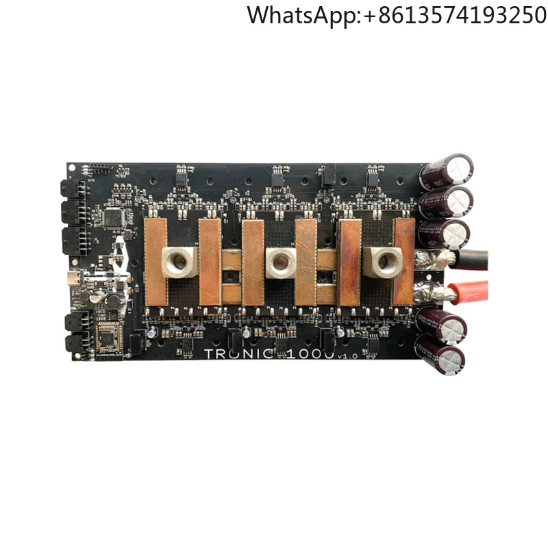 1000 VESC Motor Controller - 100.8V 1000A Peak Capable of FOC (sine) or BLDC (trapezoidal) operation 4 x DC link copper weight