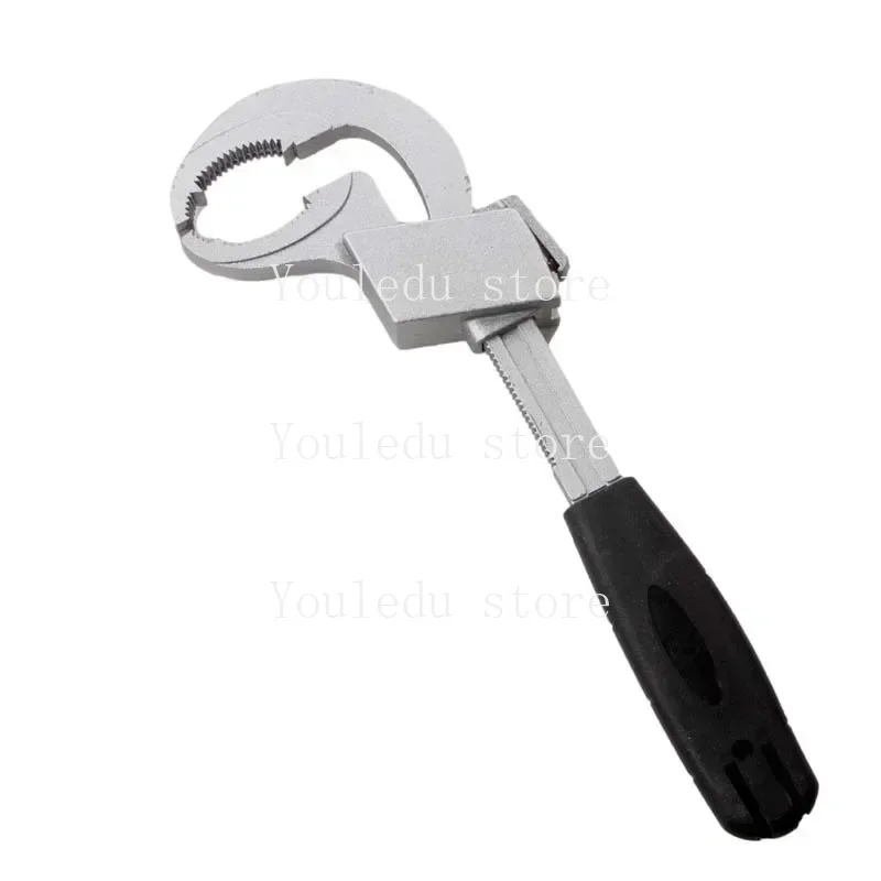 Universal Adjustable Multifunctional Bath Wrench Double Head Wrench Water Pipe Spanner Bathroom Faucet Plumbers Repair Hand Tool