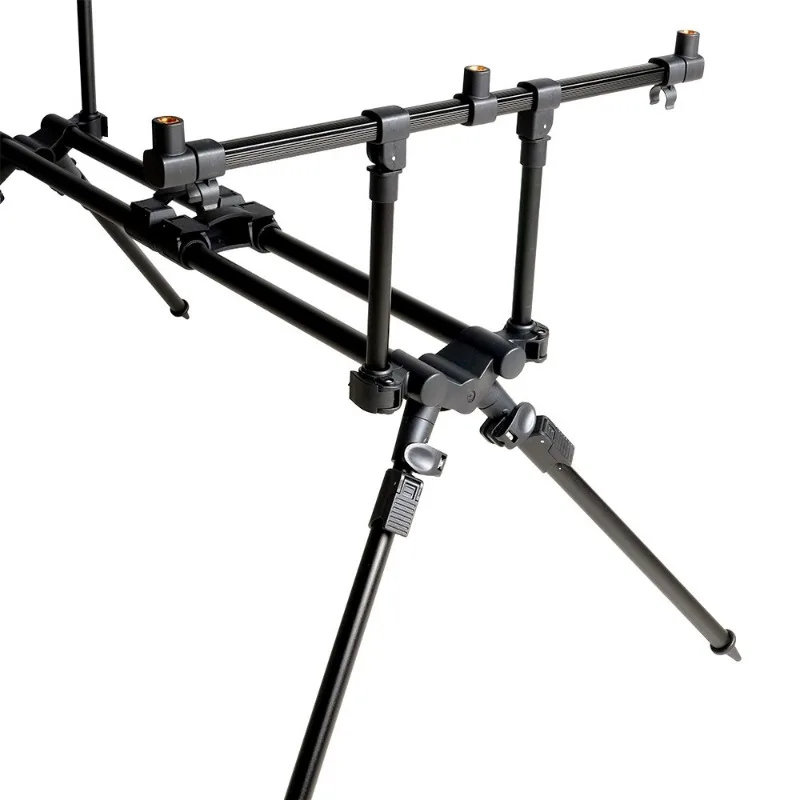 for V2 V5 All Terrain Large Fishing Support Bracket Frosted Black Triple Head Rod Holder