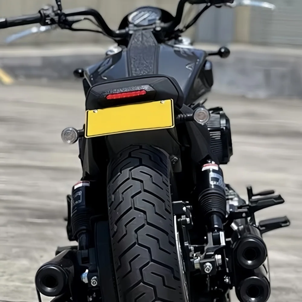 For Benda Dark Flag 500 modification accessories short tail license plate holder mudguard license plate bracket