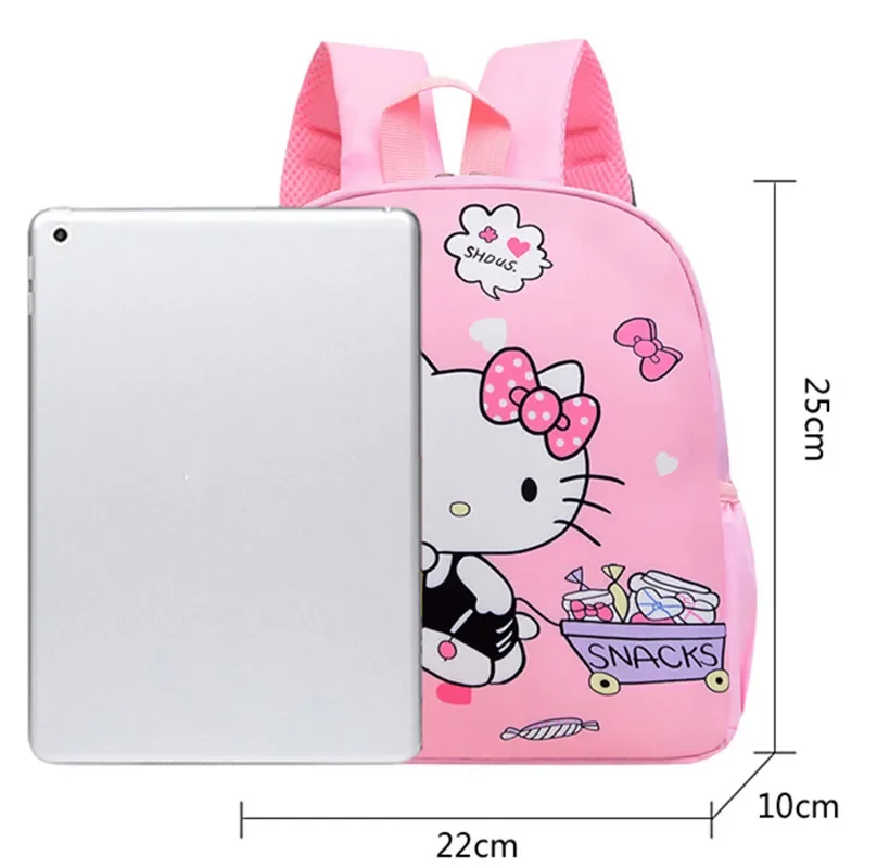 Hello Kitty Toddler Boys Girls Schoolbag Sanrio Kindergarten Backpacks Kids Shoulder Bag