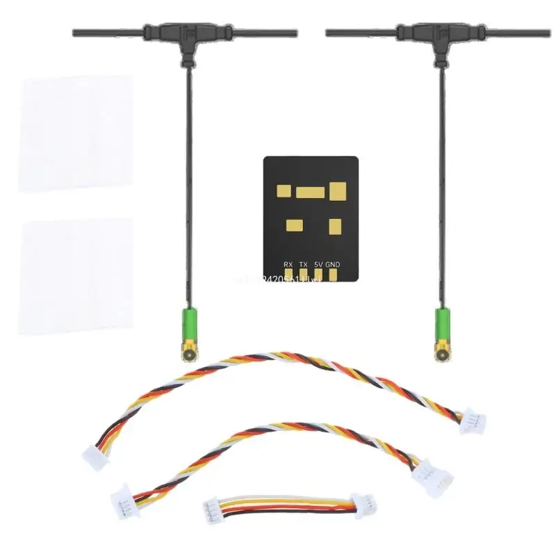 

ELRS 500mW Receiver 2.4GHz/868 915Mhz For Communication Device Development Dropship