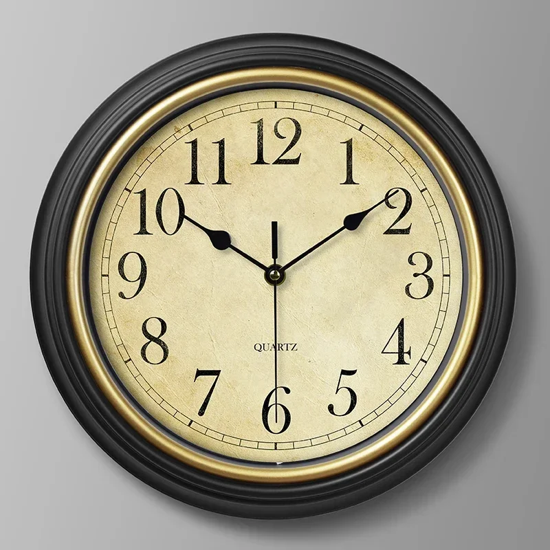 Nordic Art Wall Clock Luxury Aesthetic Living Room Simple Fashion Wall Clock Silent Retro Decorative Horloge Murale Home Design