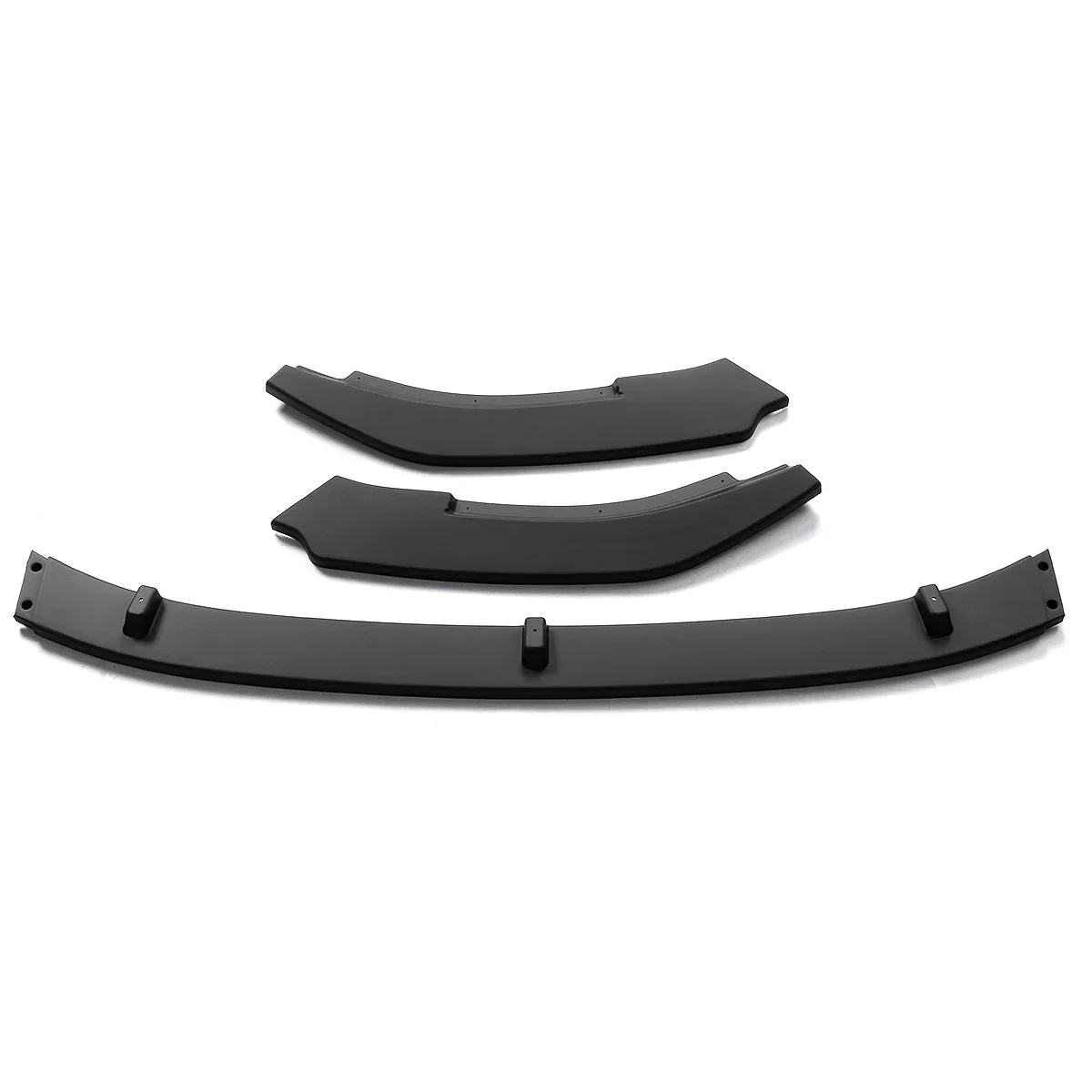 3x Car Front Bumper Diffuser Lip Guard For VW For Volkswagen Golf 6 MK6 GTI GTD 2010-2013 Front Bumper Lip Splitter Body Kit