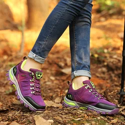 24 New High Top Outdoor Mountaineering Shoes for Men and Women Unisex Walking Sports Shoes Large Size Not Tiring Feet