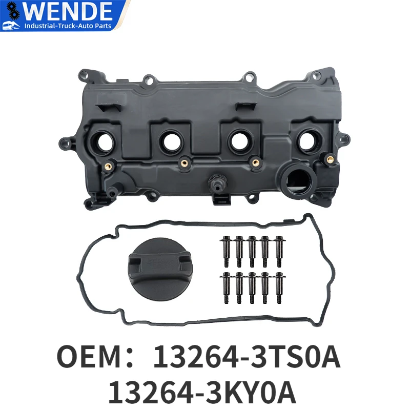 13264-3TS0A 13264-3KY0A Engine Valve Cover Part Hamber Rocker Cylinder Head Rocker Chamber Lid Housing Fit For Nissan Infiniti