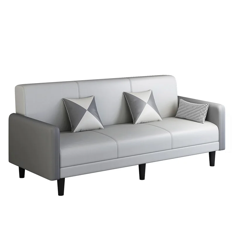 

Multifunctional foldable fabric sofa, small apartment living room rental room apartment sofa bed dual-purpose, single double