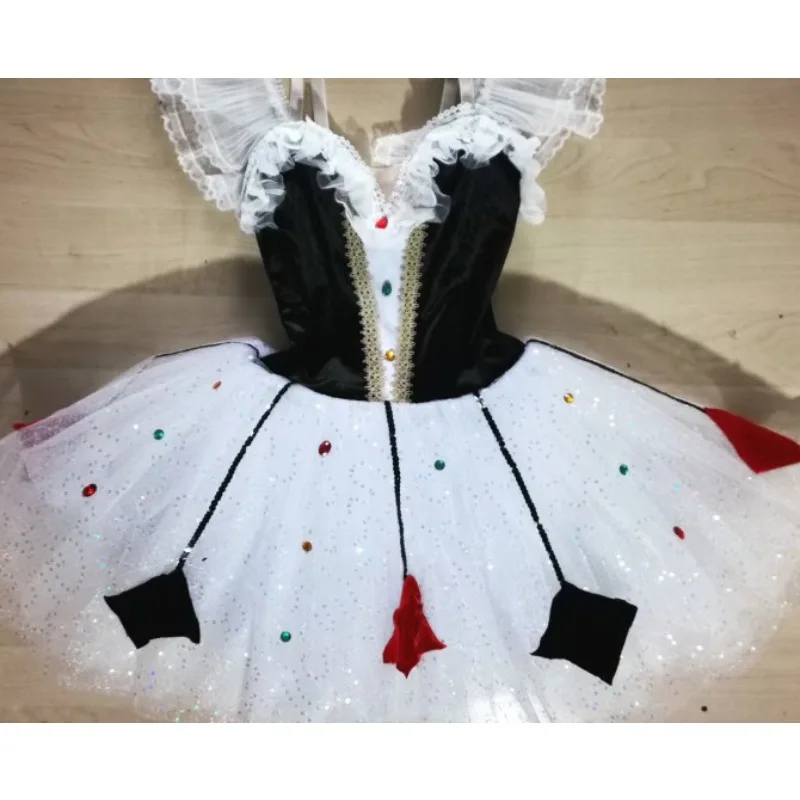 Ballet TUTU-rok voor kinderen Prestatiekostuum Ballet Toneelkostuum Zwanenmeer Bladerdeeg Tule rok voor meisjes