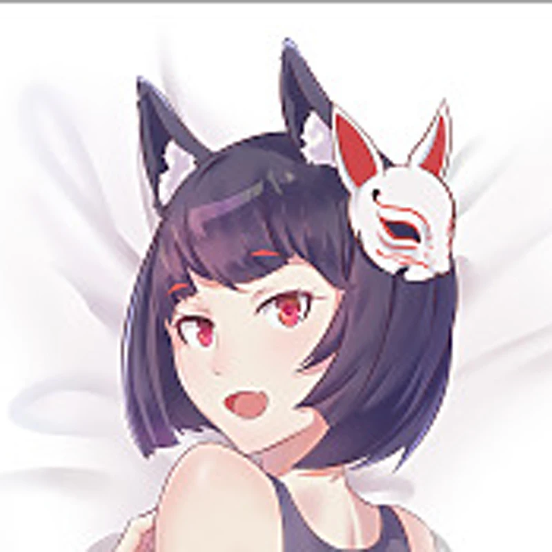 

Dakimakura Anime Pillow Cover Yamashiro Double Sided Print 2Way Cushion Cover Xmas Gifts