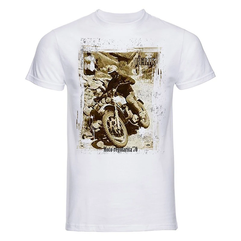 

Летние элитные брендовые мужские и женские футболки из чистого хлопка с графическим принтом «Локомотив и мотоцикл», уличные футболки с короткими рукавами