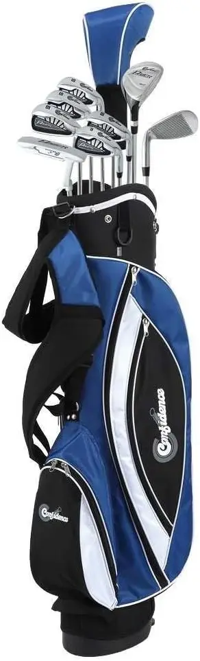 Golf Mens Power V3 Club Set and Stand Bag