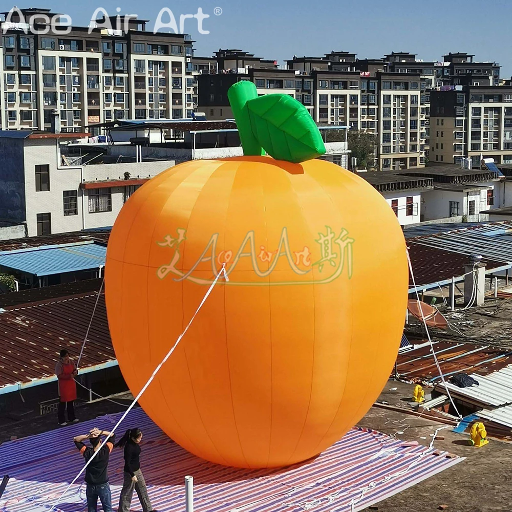Giant Inflatable Orange Fruit Decoration Inflatable Plant & Fruit Model for Events, Parties & Exhibitions