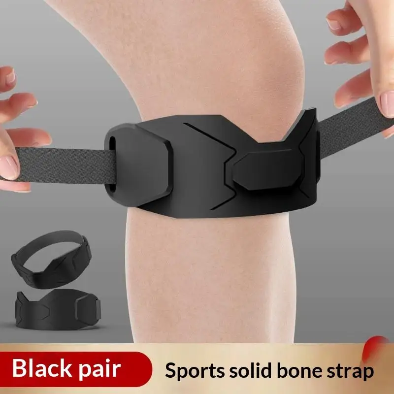 1Pc/1Pair Adjustable Silicone Patella Knee Strap With Pain Relief For Running Hiking Basketball Sports