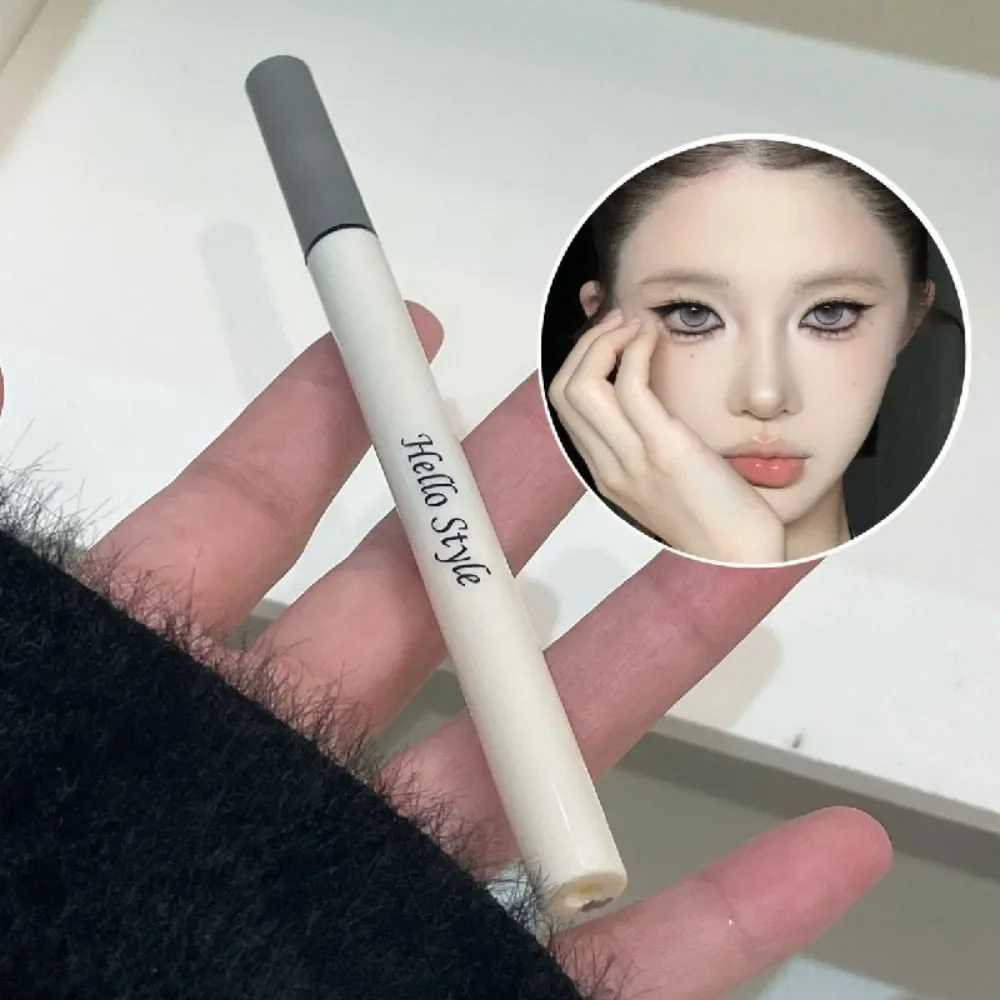 

1Pc Fine Liquid Eyeliner Pen Long-lasting Waterproof Sweatproof Quick-dry Black Brown Lower Eyelash Pen for Makeup Tools