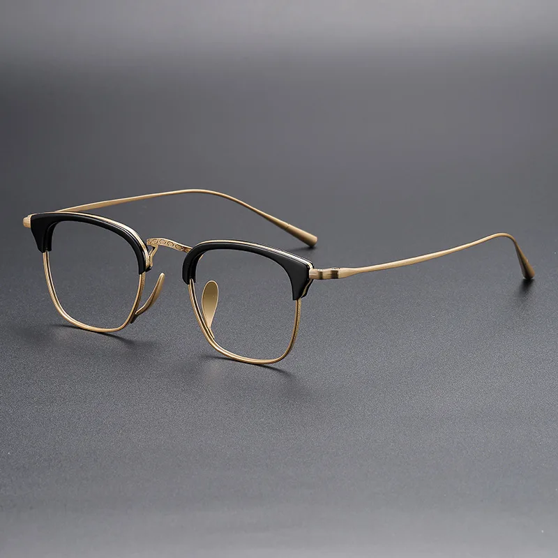 Oculos-de-luxo-masculinos-de-acetato-para-negocios-Oculos-retro-de-titanio-puro-quadrados-armacoes-Opticas-para-prescricao-masculina