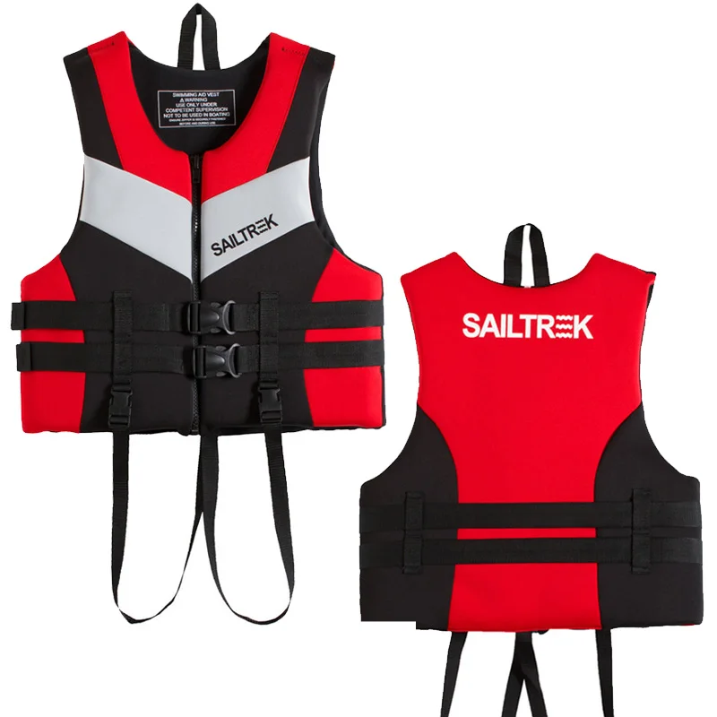 

Life Jacket Adults Surf Vest Motorboats Jet Ski Kayak Wakeboard Raft Rescue Boat Fishing Vest Swimming Drifting Life Safety Vest