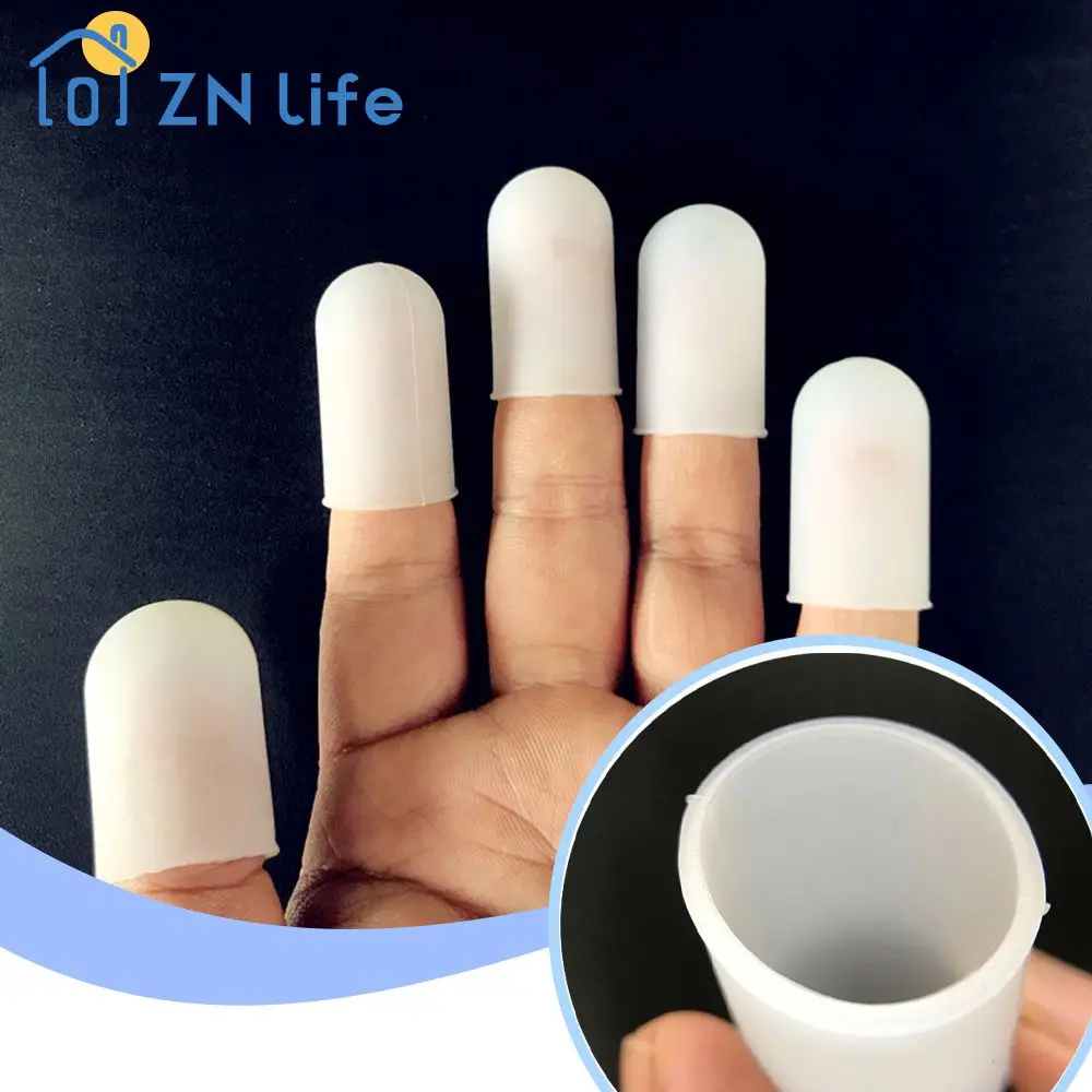 Fashionable Can Be Reused Protected Durable Convenient Finger Cots For Cooking Bbq Finger Guards Trend Fingertip Insulation Tool