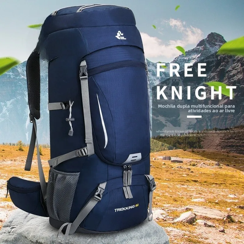 free-knight-new-60l-hiking-backpack-waterproof-fabric-trekking-bag-rain-cover-pressure-relief-back-support-outdoor-function-s