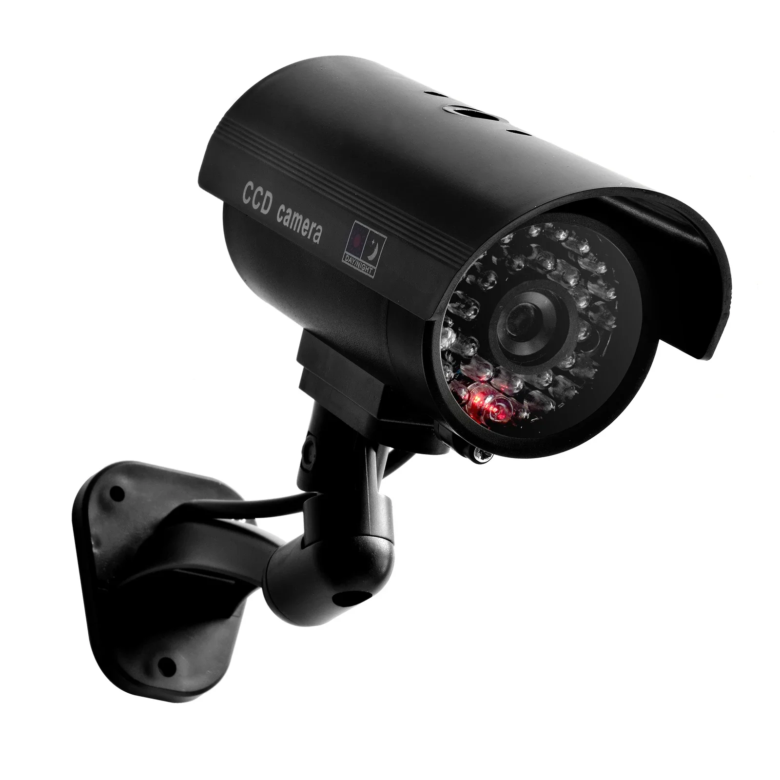 HONTUSEC Fake Bullet Camera Security CCTV Camera Waterproof Emulational IR LED Flash Red Led Dummy Camera Video Surveillance