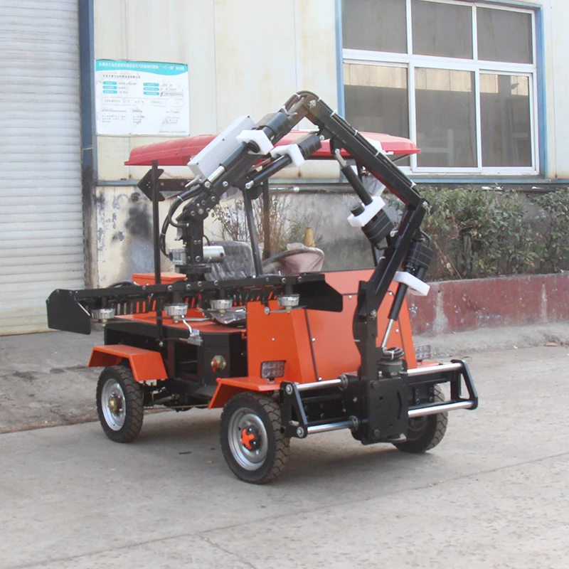 Drivable Hedge Trimming Vehicle with Steering Wheel Seat Driven Roadside Greenery Cutter for Garden Landscape Maintenance