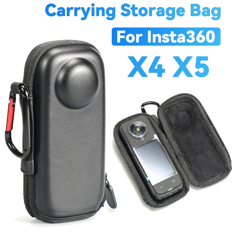 For Insta 360 X5 Carrying Storage Bag Anti-scratch Portable Storage Case Cover for Insta360 X5 X4 Panoramic Camera Accessories