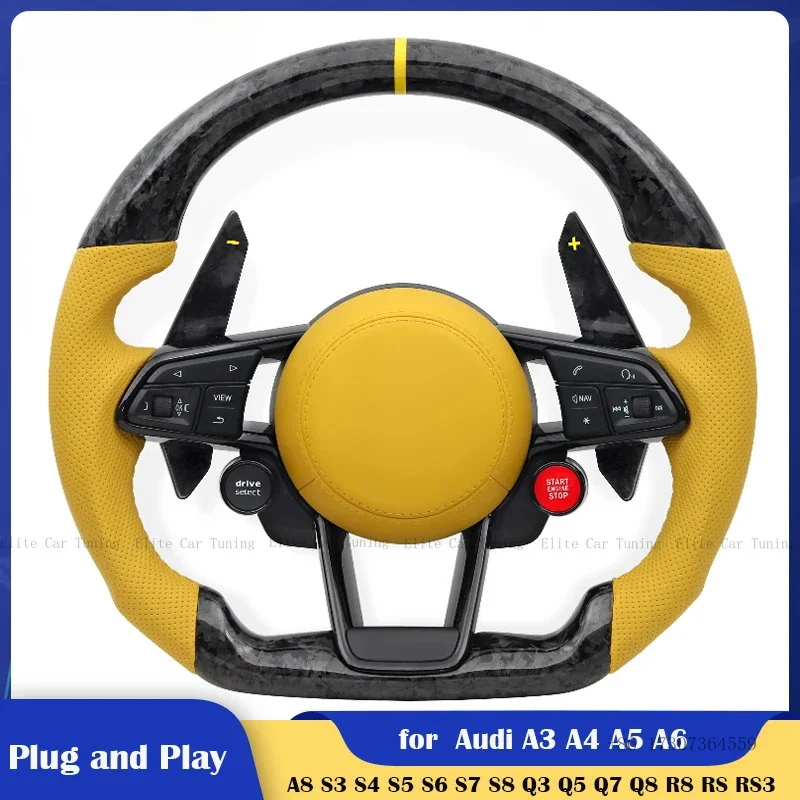 

OEM Any Color Car Steering Wheel Forged Carbon for Audi A3 A4 A5 A6 A7 A8 S8 Q3 Q5 Q7 S3 S4 S5 S6 S7 TT R8 RS3 RS4