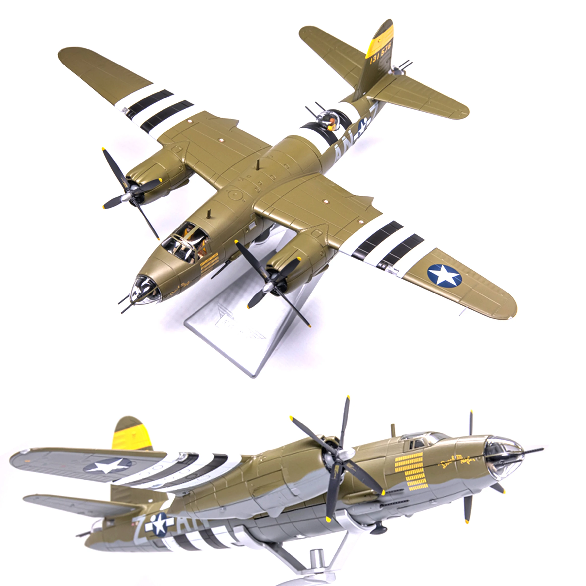 

1: 72 AA29501 Martin B-26B Marauder Model 41-31576 'Dinah Right' Mjr David Dewhurst D-Day 1944 Alloy Collection Model