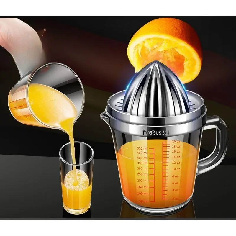 Manual juicer, household juicer, fruit lemon orange juice squeezer
