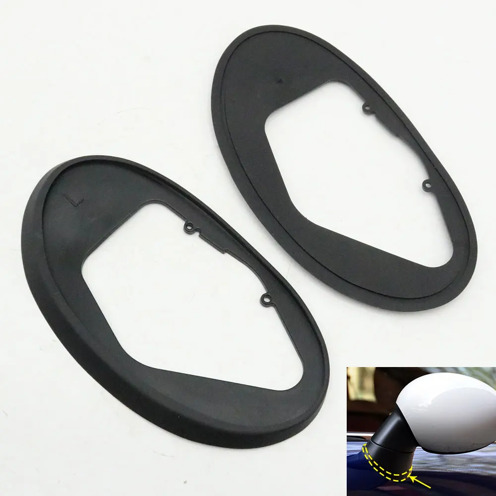 

Rear View Mirror Rubber Base Sealing Rearview Gasket Outside Seal Pad For MINI Cooper S R50 R52 Convertible R53