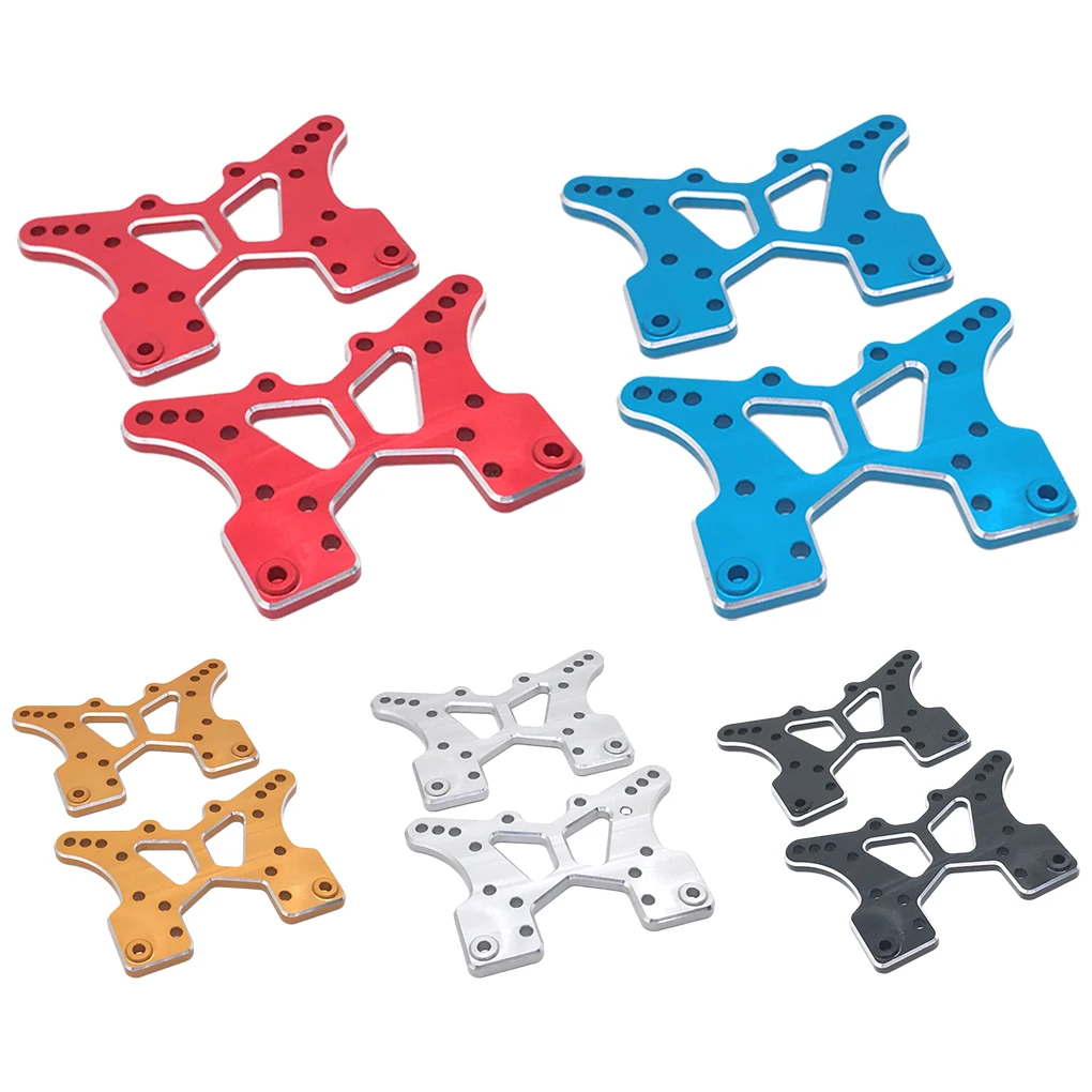 2piece 1/10 Shock Absorber Bracket RC Upgrade Part Aluminum Alloy Steady Shock Absorber Amount For JLB J3 RC Car Part