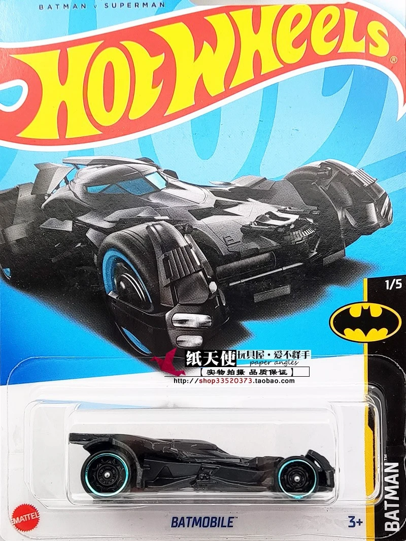 Mattel Hot Wheels 1/64 Batman Series Batmobile Mainline Car Collectible Car Toys Diecast Vehicle table decoration