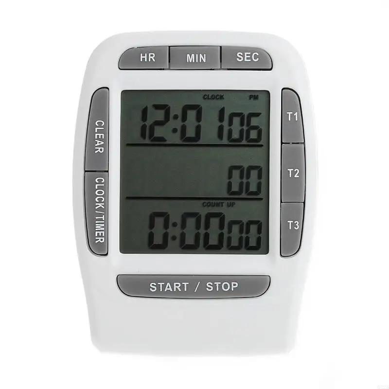 

Q22B Digital LCD Multi-Channel Timer CountDown Laboratory 3 Channel Timers 99 Hours