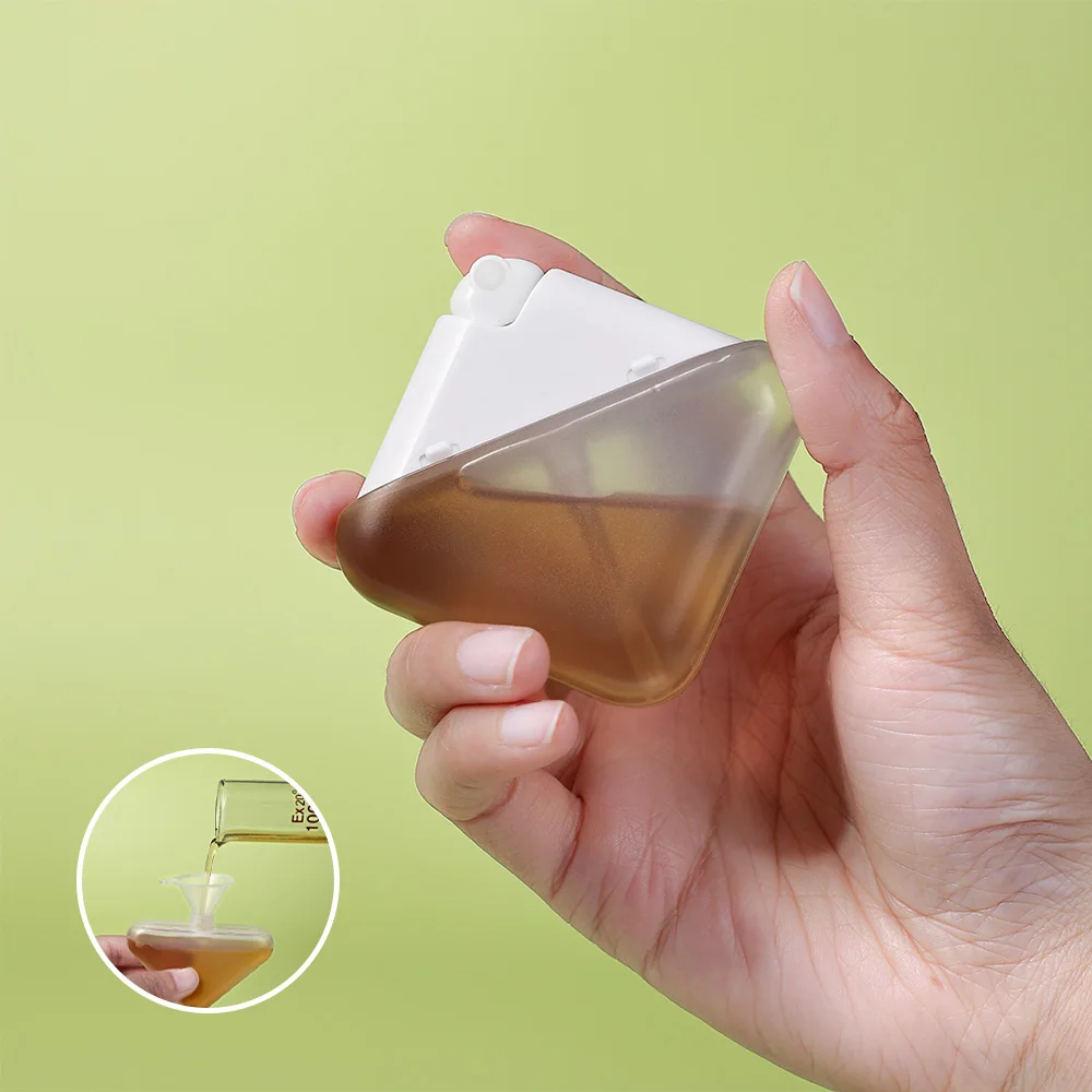 5 個 28 ミリリットル ピンク ダイヤモンド カード スタイル 空の詰め替え香水スプレー ボトル 6 漏斗付き トナー、フレグランス、スキンケア用漏れ防止