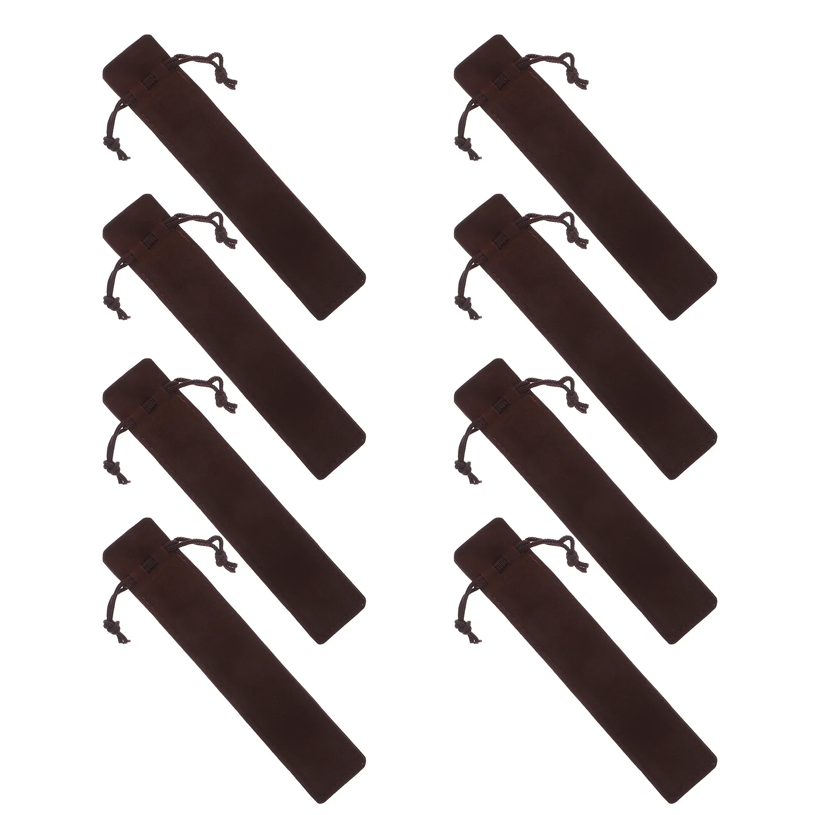 

35Pcs Drawstring Pen Pouch Bag Thickened Sleeve Holder Single Pen Case for School Office Stationery Organizer Portable Pencil