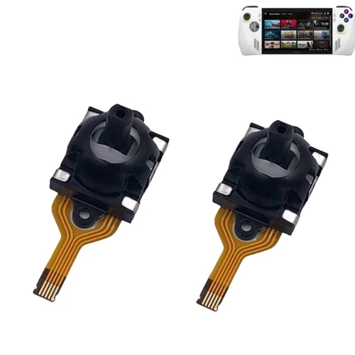 2 unids/lote, Joysticks de repuesto, efecto Hall, palanca de pulgar, palanca analógica electromagnética para ASUS ROG Ally, alta precisión