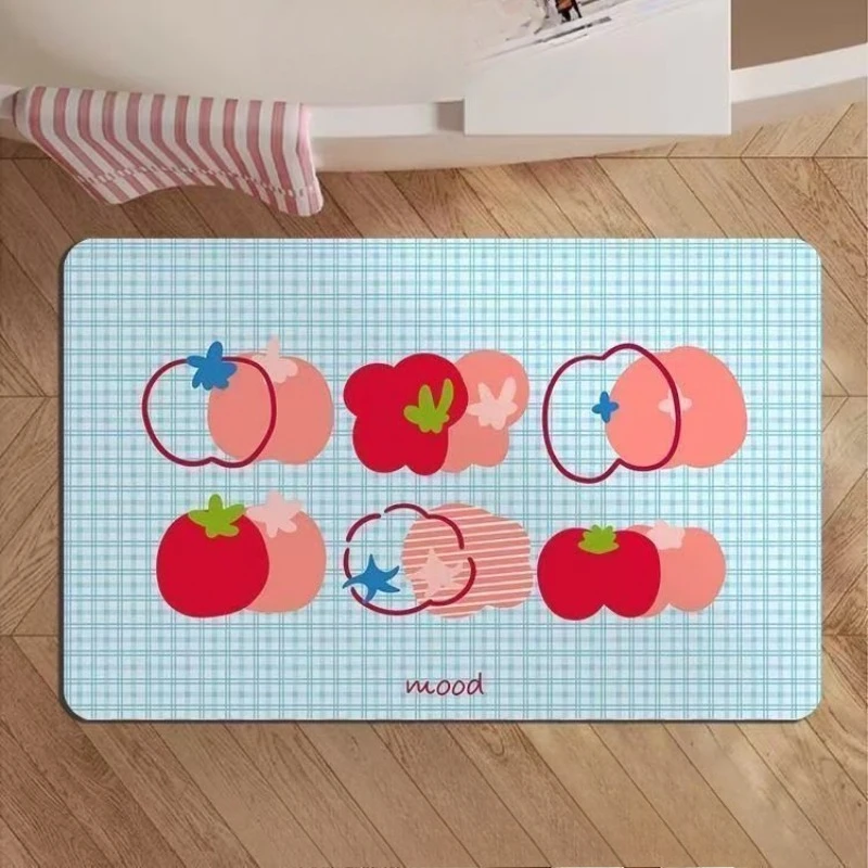 Bathroom absorbent diatom mud toilet doormat toilet toilet floor mat toilet carpet