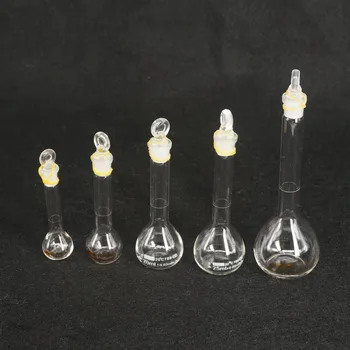 5/10/20/25/50/200/500/1000Ml Class A แก้ว Borosilicate lab Clear ปริมาตรหัวจุก